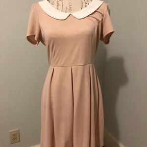 Cute pink and white dress